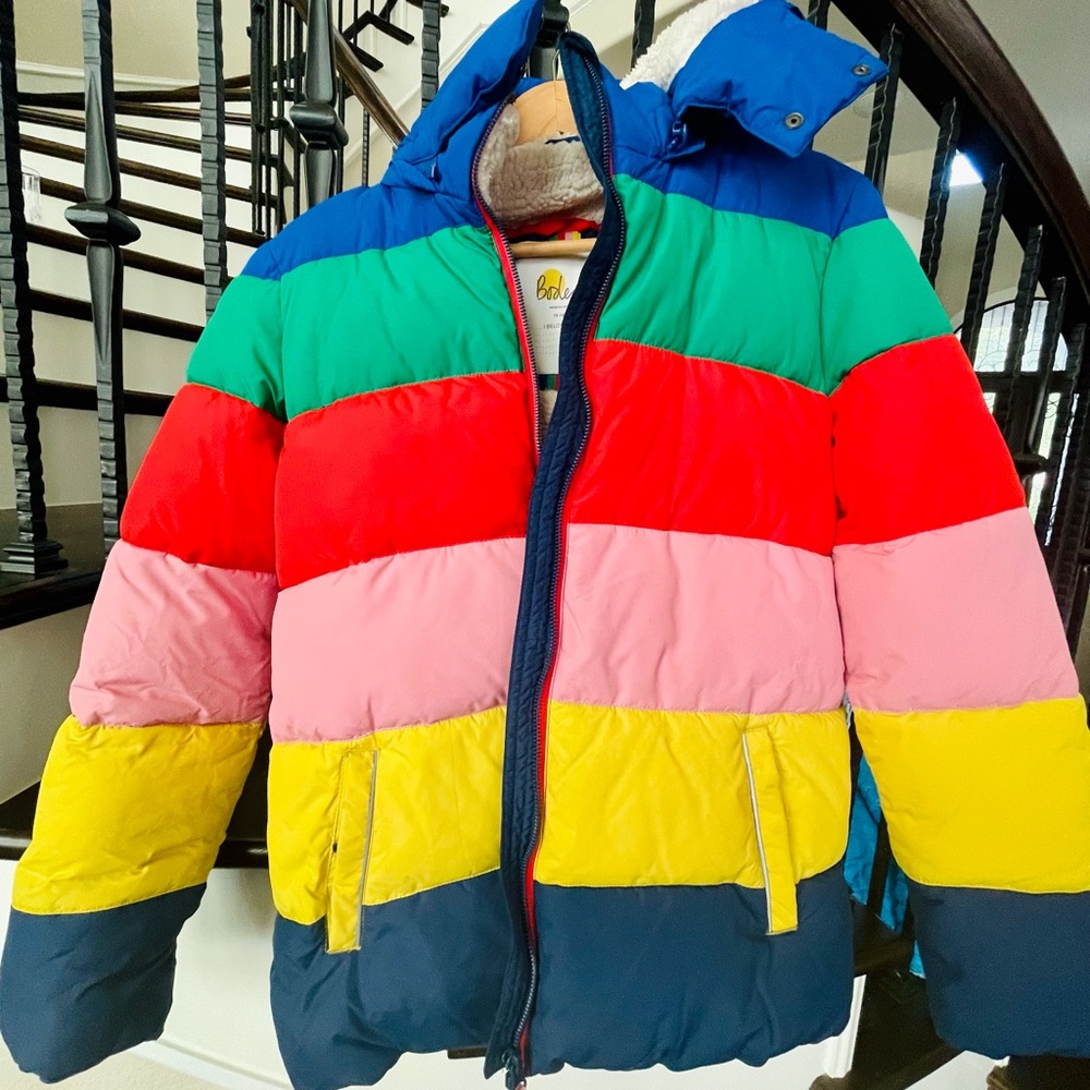 BODEN Ski jackets 1. 9-10 Y $50, 15-16Y $60, Ski suit $20  and $10 gloves